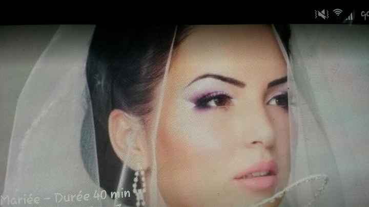 Essayage coiffure, maquillage et robe. - 1