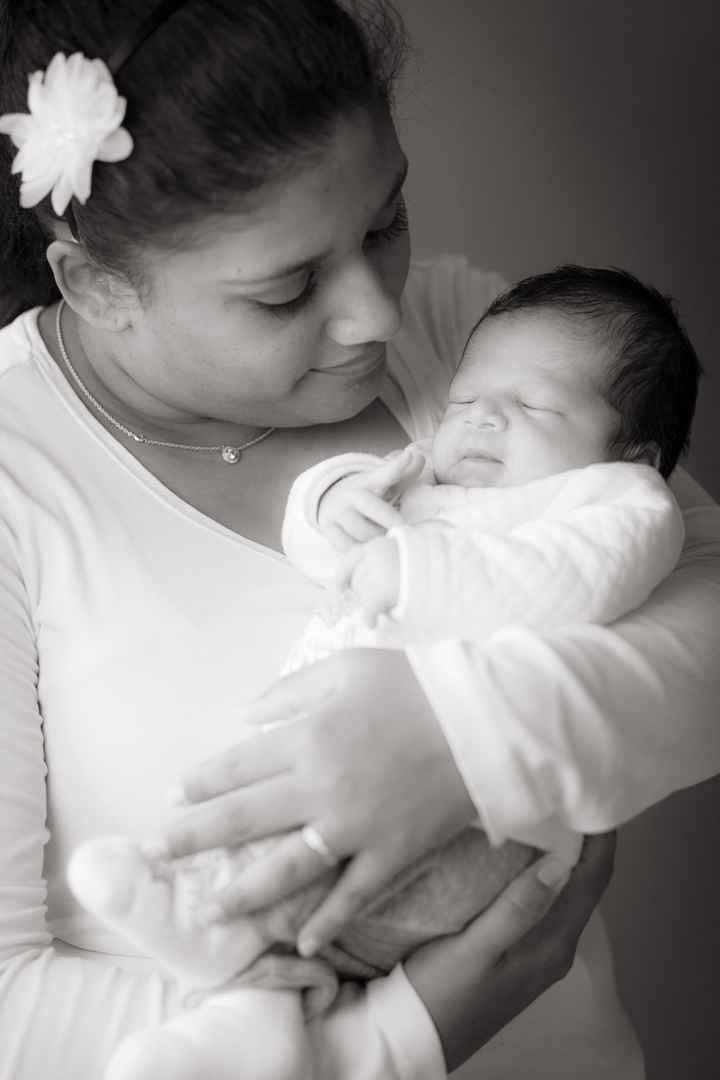 Avec bébé Noa