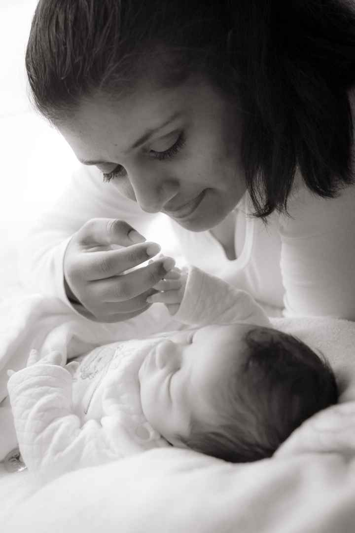 Avec bébé Noa