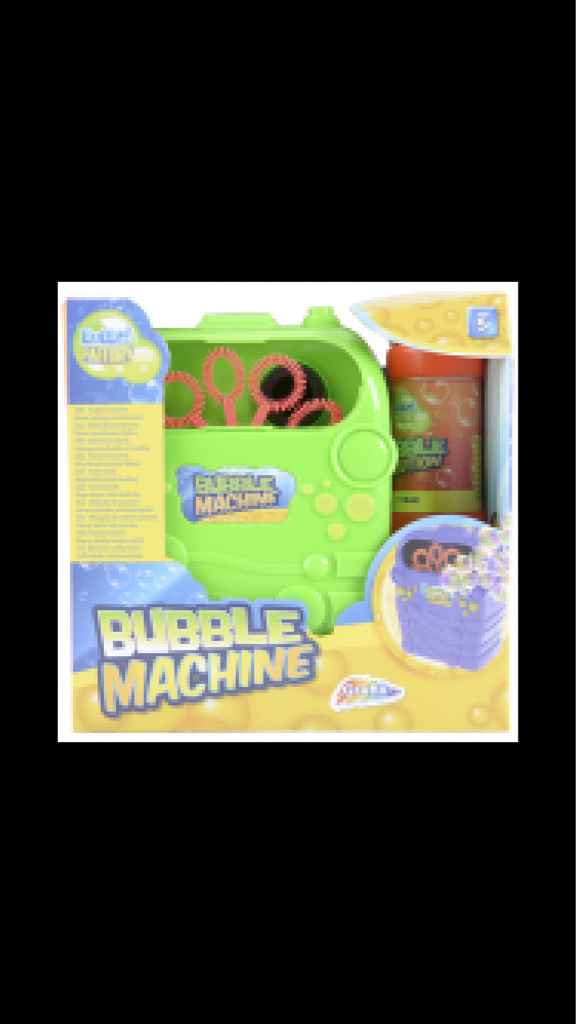 Machine à bulles - 1