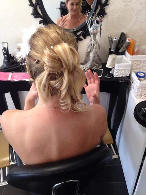 Mon essai chignon - 2