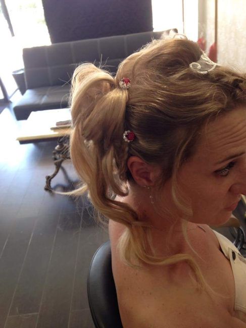 Mon essai chignon - 4
