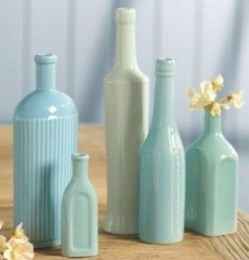 bouteilles peintes