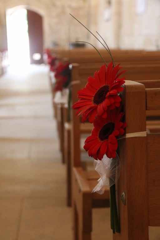fleurs église