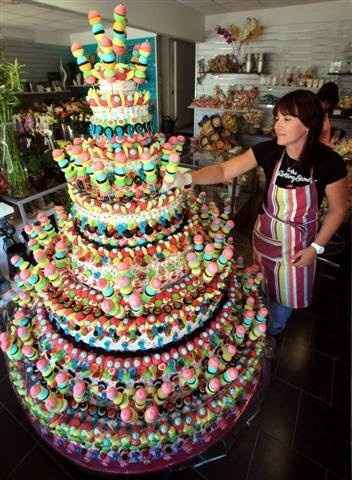 pièce montée bonbon