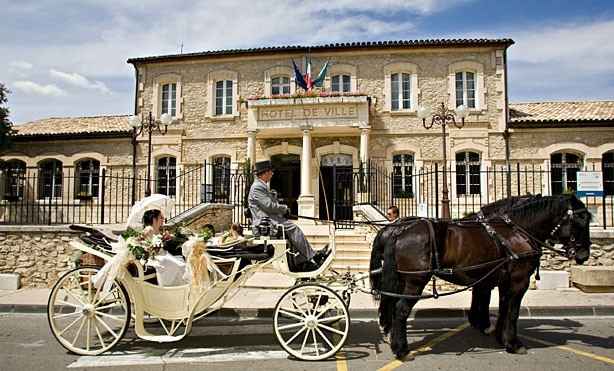 calèche à cheval