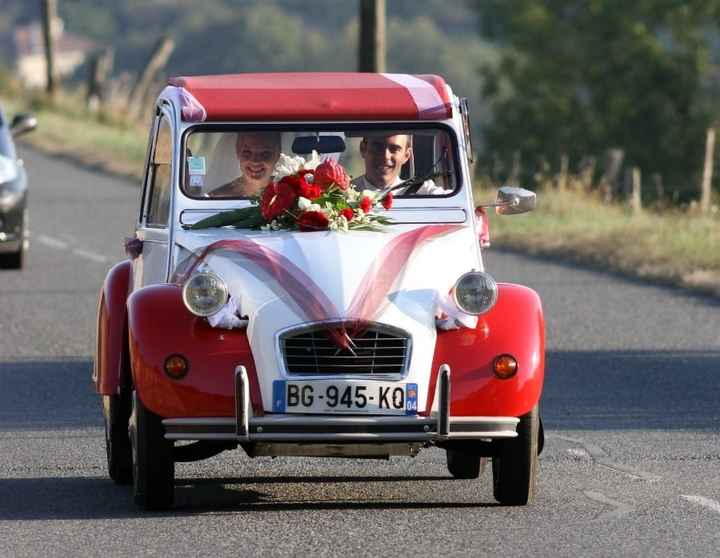 2cv mariée