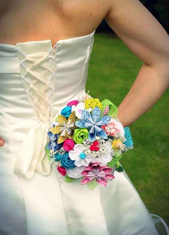 bouquet multicolore