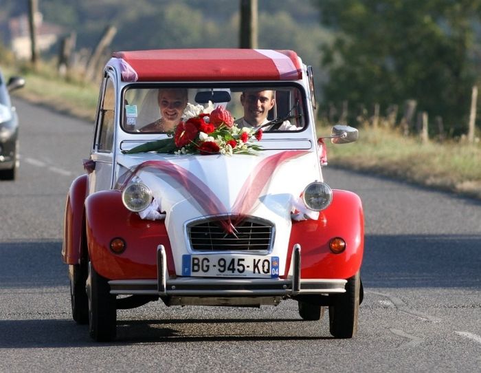 2cv mariée