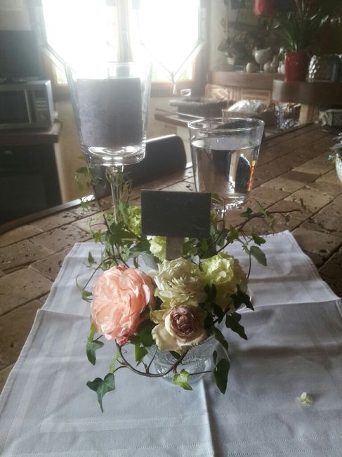 Premiers essais table - 2