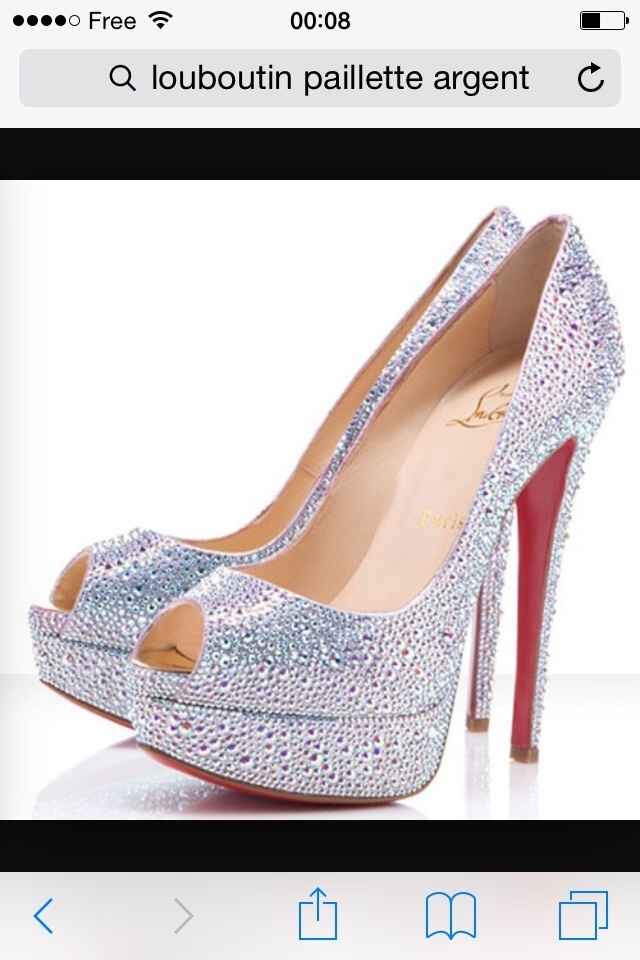 Chaussure pailletté 