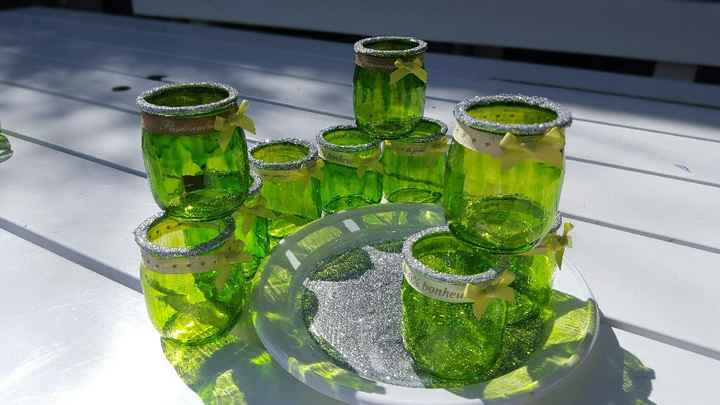 Diy pots pailletés - 3