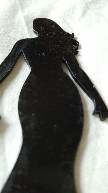 Cake topper reçu. - 2