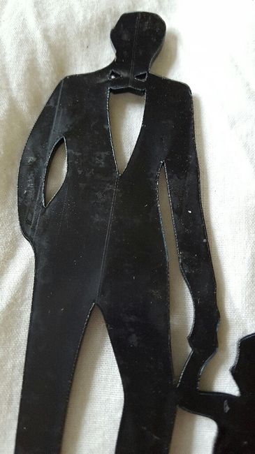 Cake topper reçu. - 3