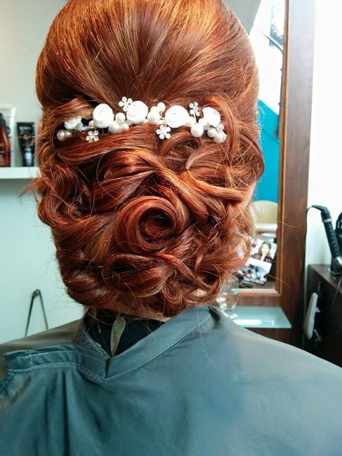 Ma coiffure de mariée