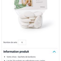 Cadeaux invités - 1
