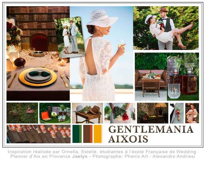 Shooting d'inspiration etudiants wedding planner