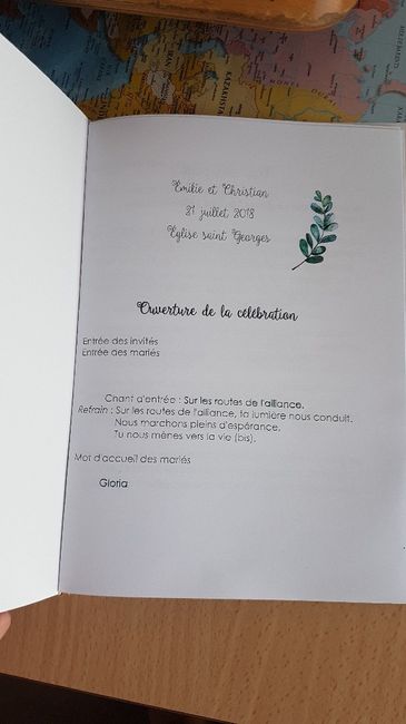 Livret de messe - 2
