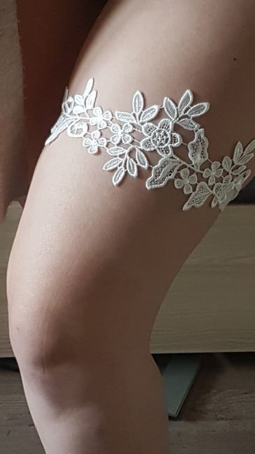  Jarretiere et sous vêtements boudoir de la mariée - 2