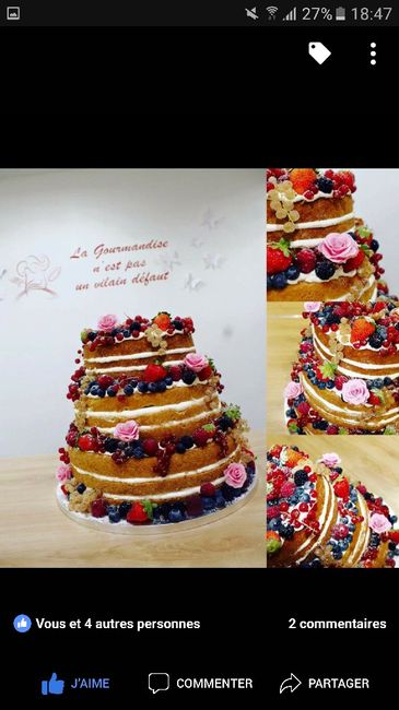 Le naked cake 1