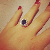 Bague de demande en mariage 