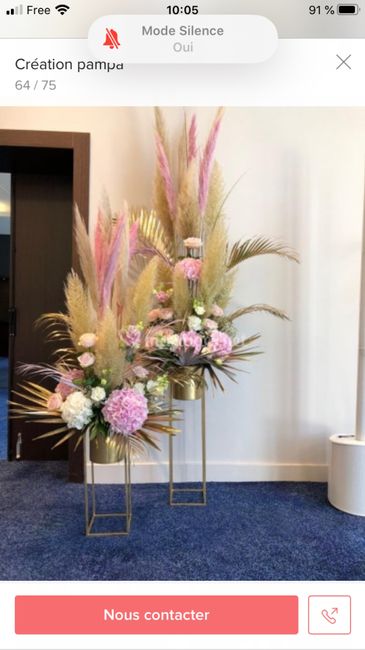 Faire part et deco mariage végétal cuivré - 1