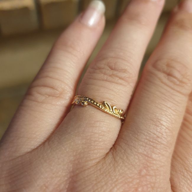 Alliance et bague de fiançailles 🥰 1