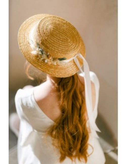 Mariage champêtre et chapeau 👒 - 1