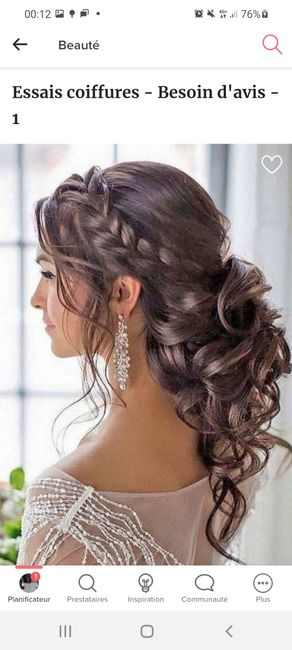 Coiffure Mariée 1