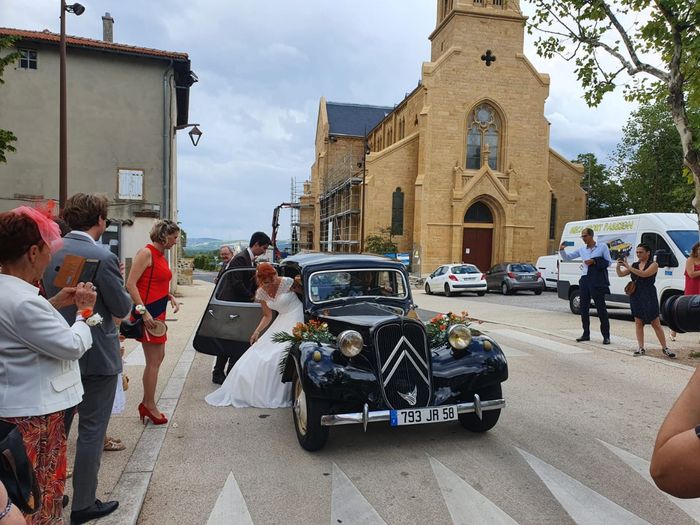 Voiture ou calèche pour le mariage 1