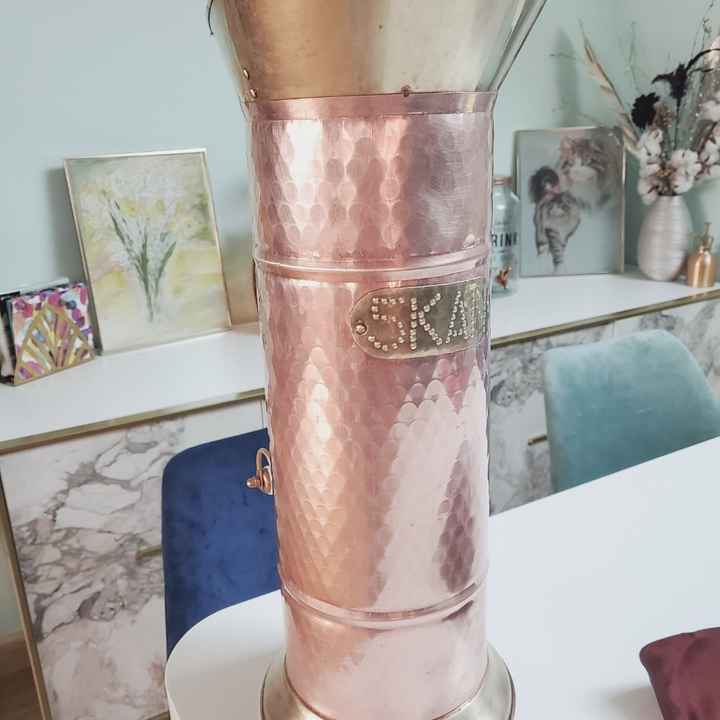 Faire part et deco mariage végétal cuivré - 7