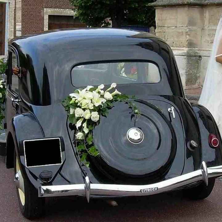 Voiture des mariés - 2