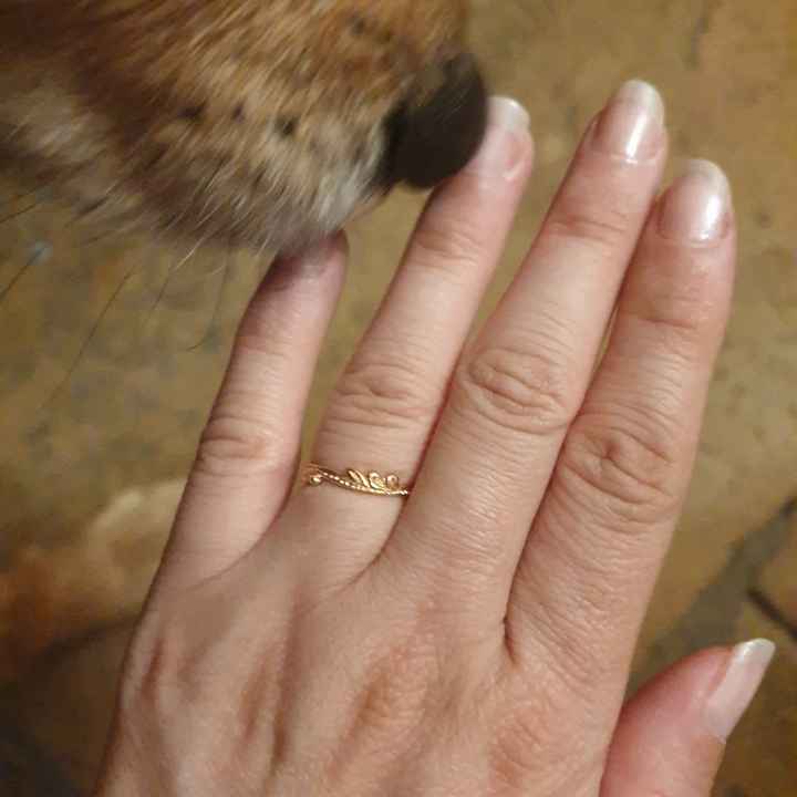 Alliance et bague de fiançailles 🥰 - 2
