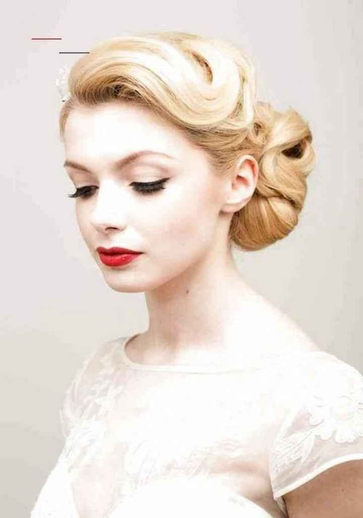 Coiffure pin up - 1
