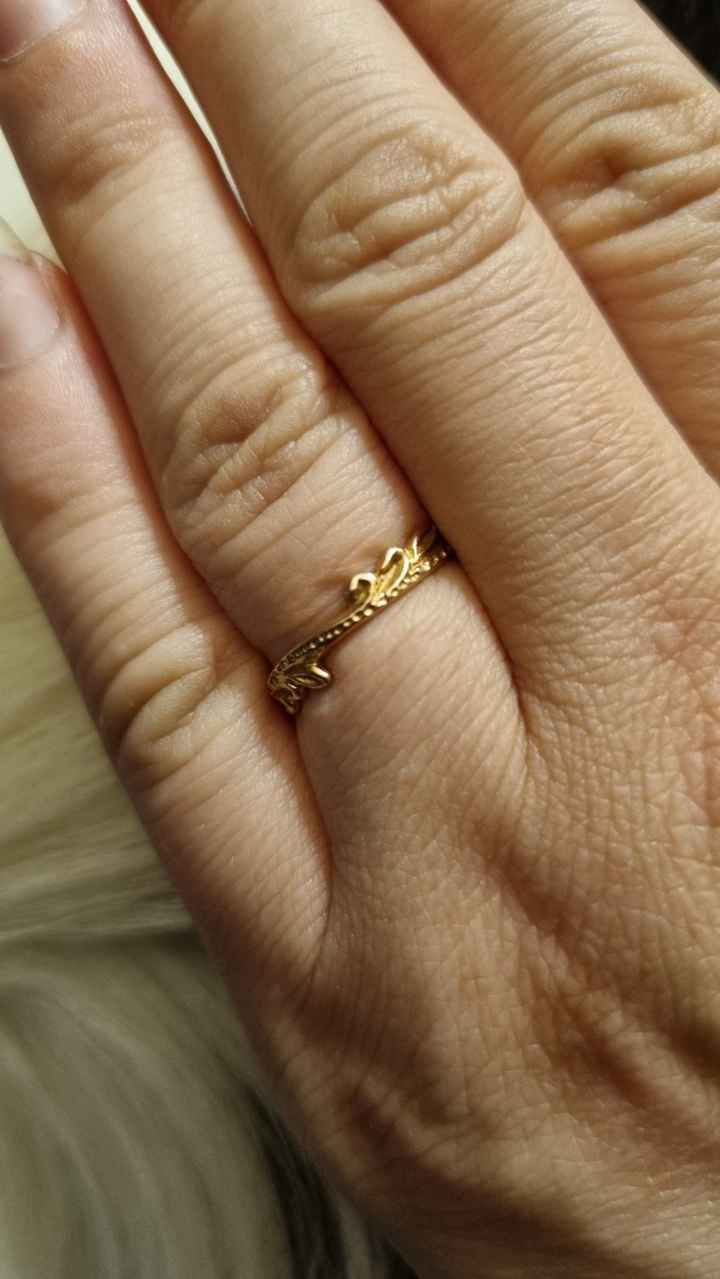 Bague de fiançailles sur mesure par un joaillier - 1