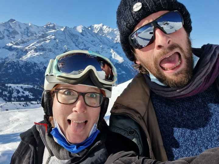 Un selfie de nous deux ❄️ Estelle - 1