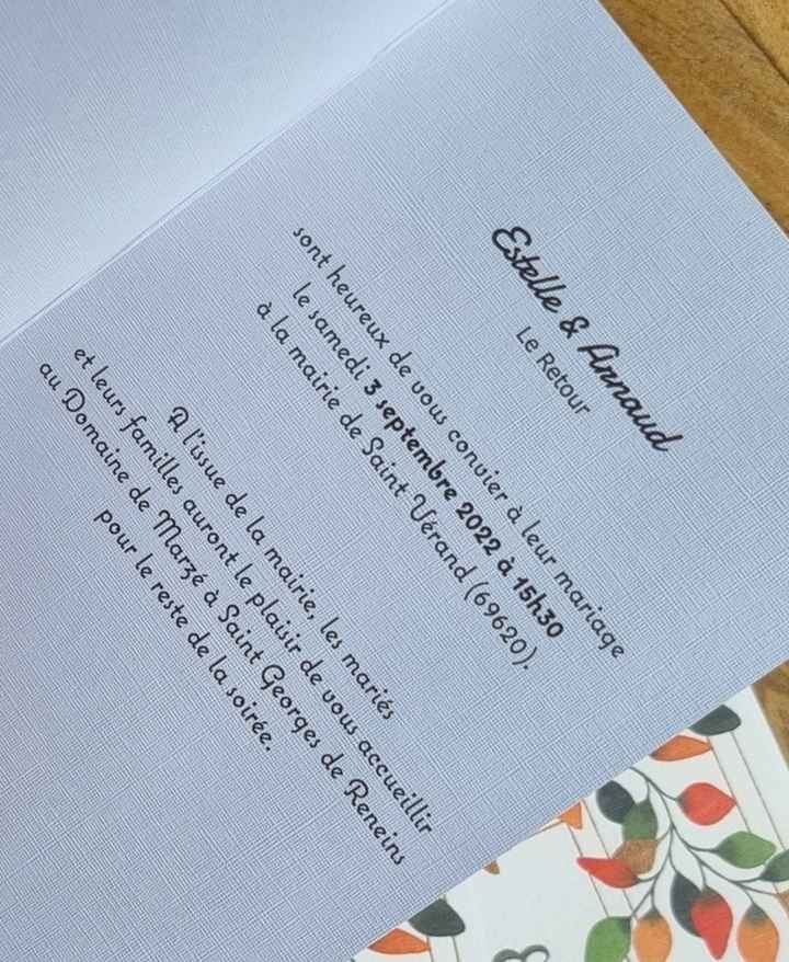 Texte Faire-part - 3
