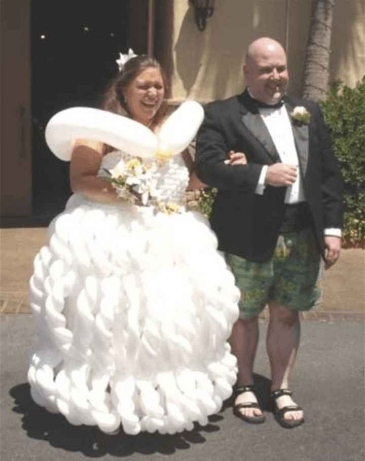 Pour rire un peu Les pires robes de Mariees. Mode nuptiale Forum Mariages