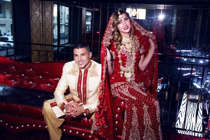 Couple tenues indiennes