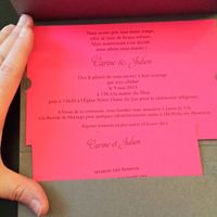 intérieur faire part