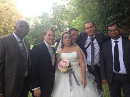Une grimace de mariée