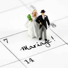 Calendrier Mariage