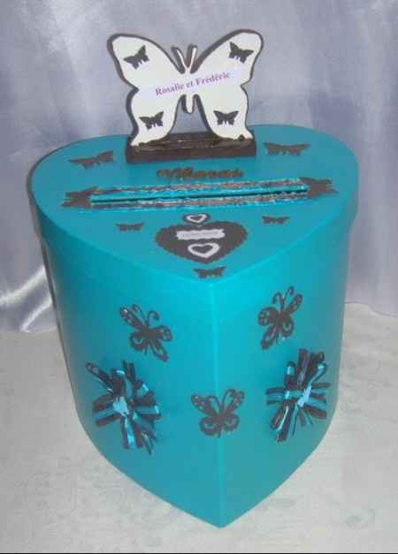 Urne turquoise