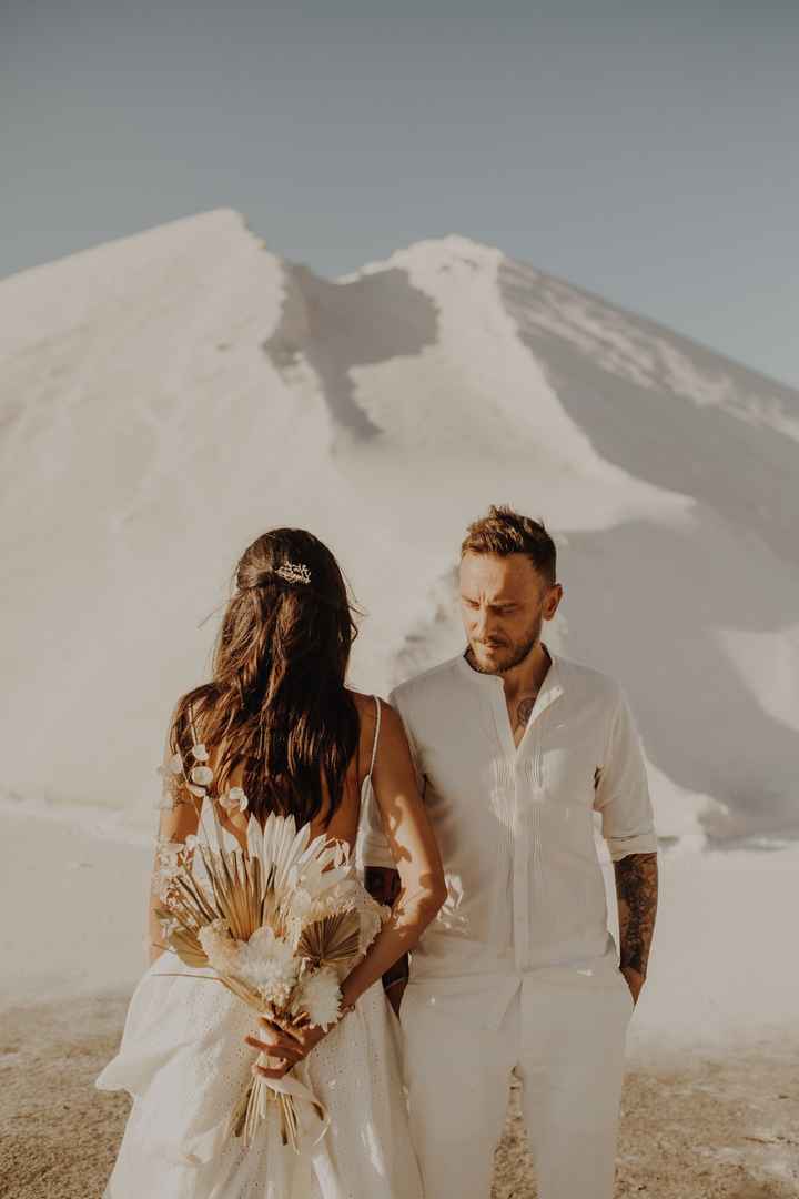 Mariage aux dunes de sel