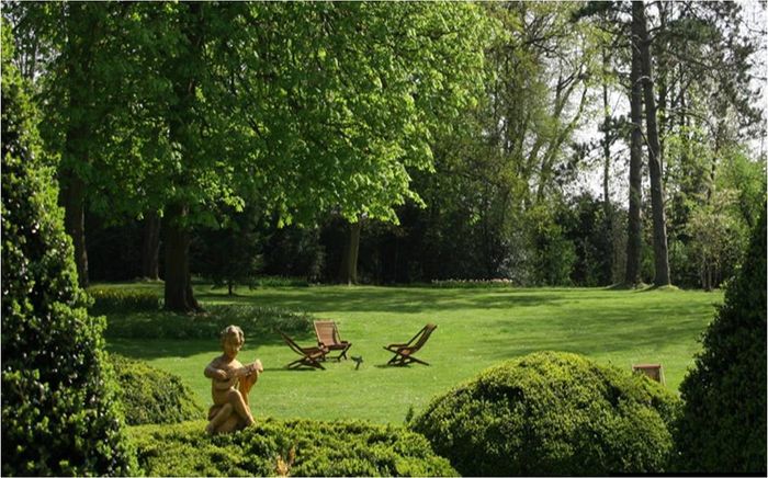 Le parc extérieur