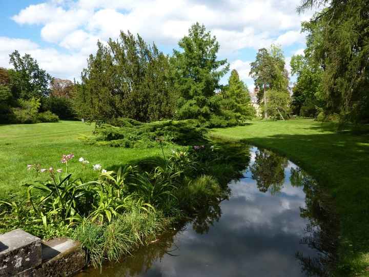 Jardin anglais Chateau de Fontainebleau