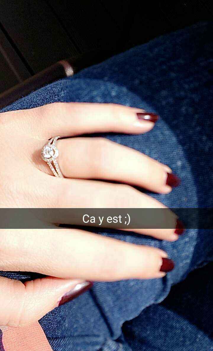 Bague de fiançaille