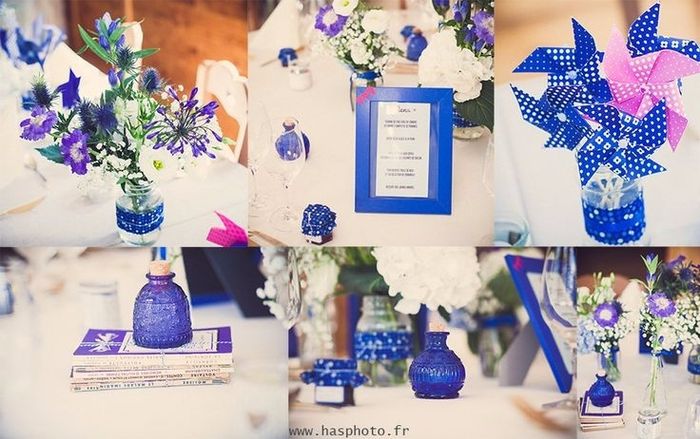 4. Des idées avec notre couleur : bleu roi