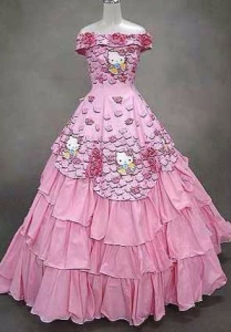 Robe de mariée Hello Kitty