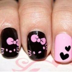 Manucure Hello Kitty